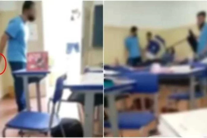 Adolescente pega faca na cantina e ameaça colegas em escola de Minas