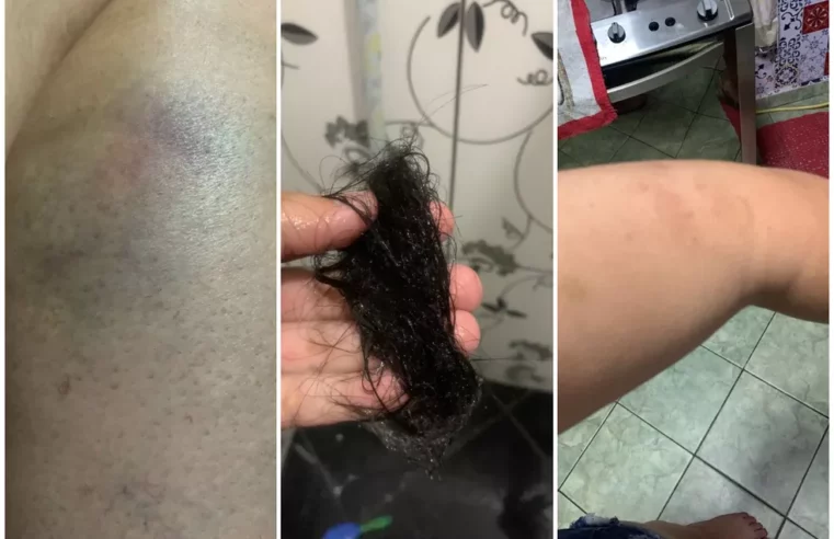 Menina é espancada e tem cabelo arrancado por colega e familiares na porta de escola em SP