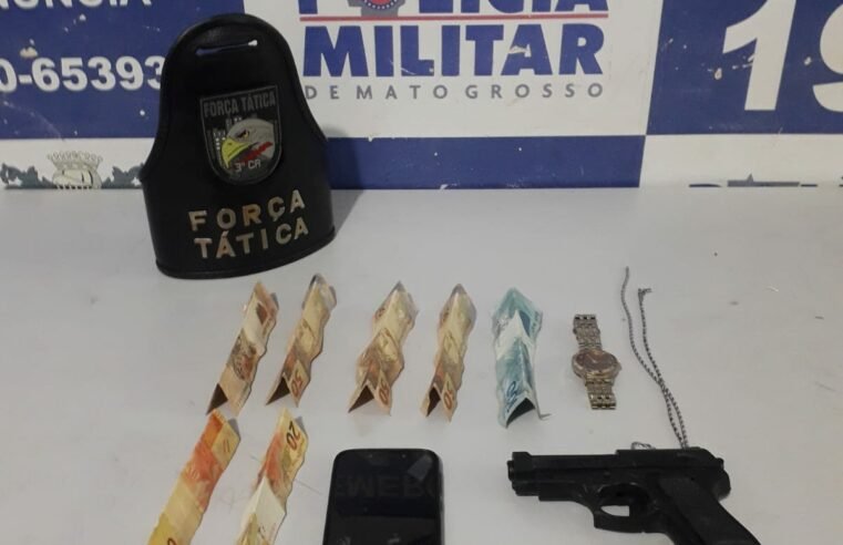 Casal que roubou idosos em Guarantã são presos em Peixoto de Azevedo