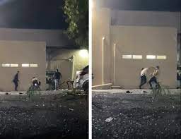 Garçons trocam socos em estacionamento de churrascaria em Cuiabá
