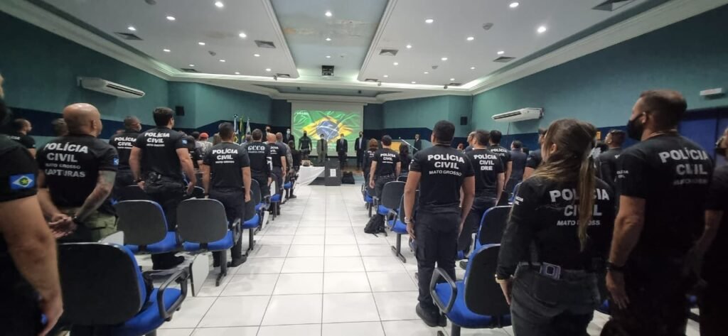 Policiais civis de Mato Grosso são capacitados em curso com a Força Nacional