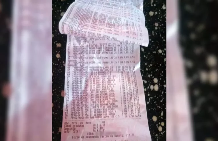 MS: Mulher perde mais de R$ 600 em compras após motorista de app cancelar viagem