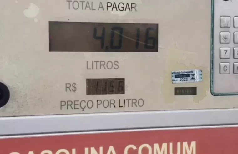 Litro da gasolina custa R$ 11,56 no interior do Acre