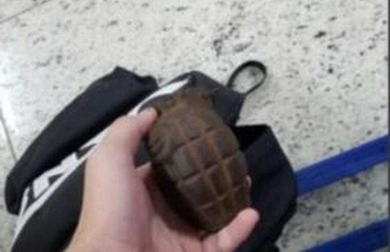 Estudante de 13 anos leva granada para colégio particular de BH, e esquadrão antibombas é acionado
