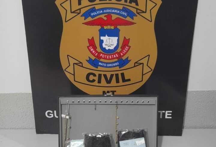 Polícia Civil recupera 8 mil reais em semi jóias furtadas de loja em Guarantã do Norte