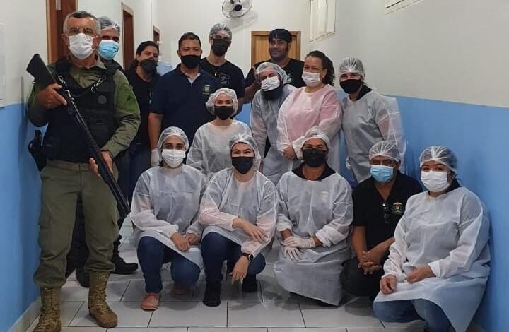 Laboratório Forense da Politec inicia etapa de coleta de DNA de condenados no interior do Estado
