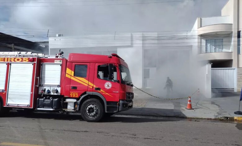 Incêndio atinge prédio da prefeitura de Sorriso reformado para abrigar arquivo municipal