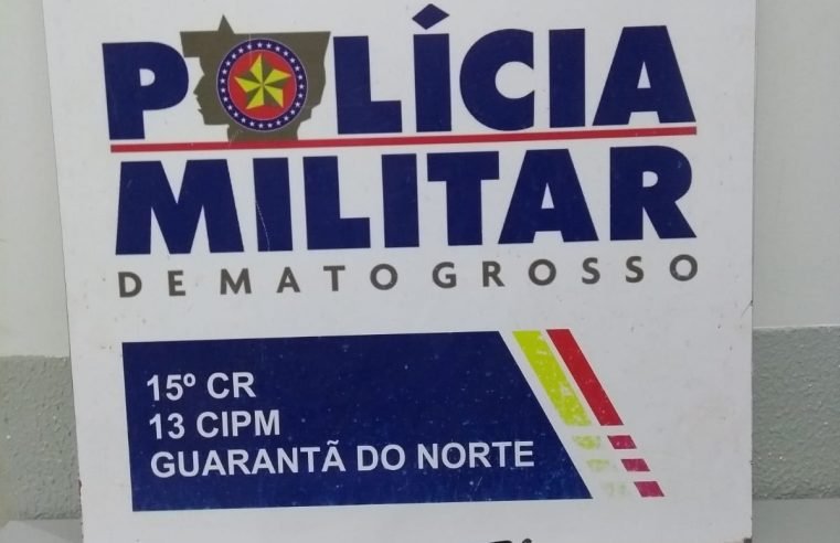 Jovem é preso com arma de fogo em S10 em Guarantã do Norte