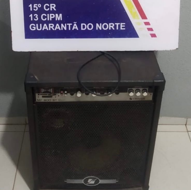Proprietário de residência é preso após se recusar abaixar som alto em Guarantã do Norte