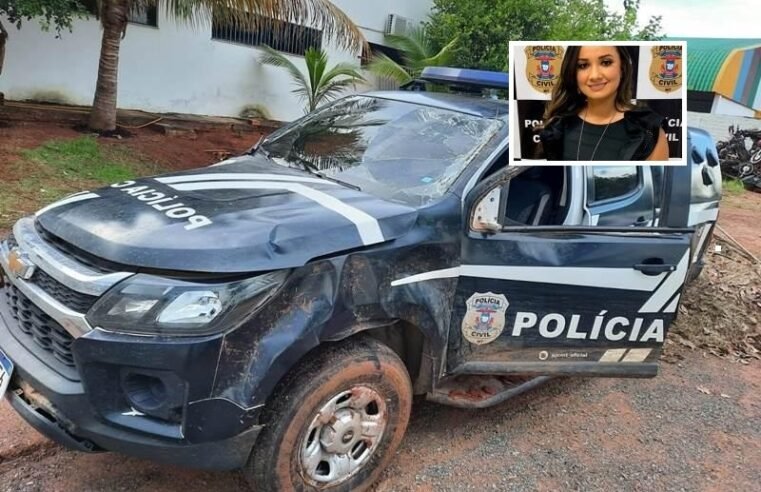 Viatura com cinco policiais civis de Alta Floresta capota na BR-163 em Nova Mutum