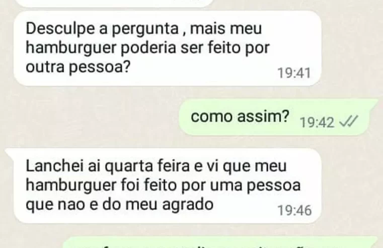 Funcionária denuncia racismo e lesbofobia em mensagens de cliente no Piauí: ‘hambúrguer poderia ser feito por outra pessoa?’
