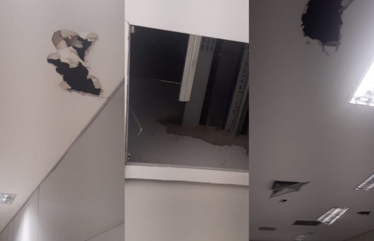 PM impede furto à agência bancária e prende três homens