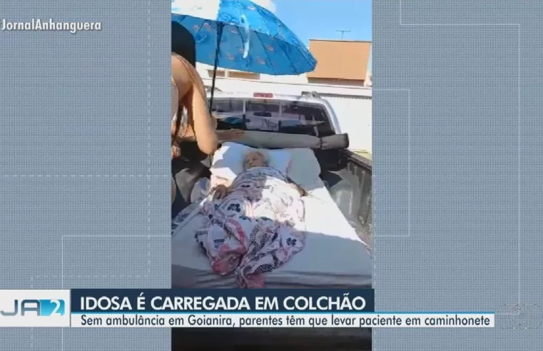 Ambulância não aparece e idosa com Alzheimer é levada a hospital na carroceira de caminhonete