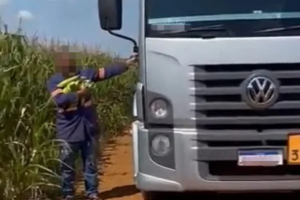 Caminhoneiro tenta furtar milho, é humilhado e caso repercute
