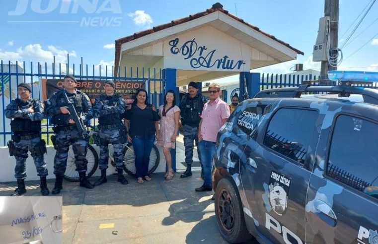 Ameaça de “massacre” em escola estadual mobiliza polícias de Juína