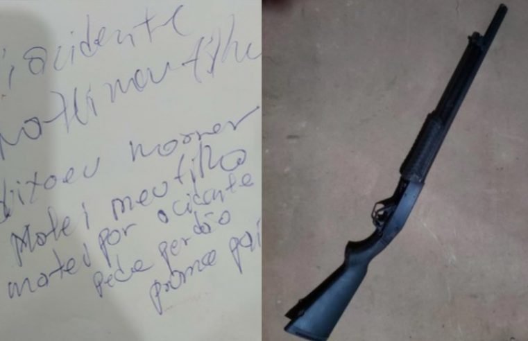 Pai que matou filho com tiro acidental é indiciado por homicídio culposo