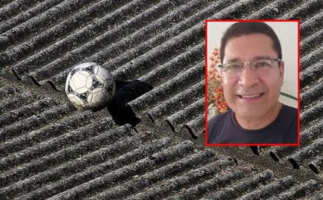 Idoso morre ao cair de telhado ao tentar pegar bola em VG