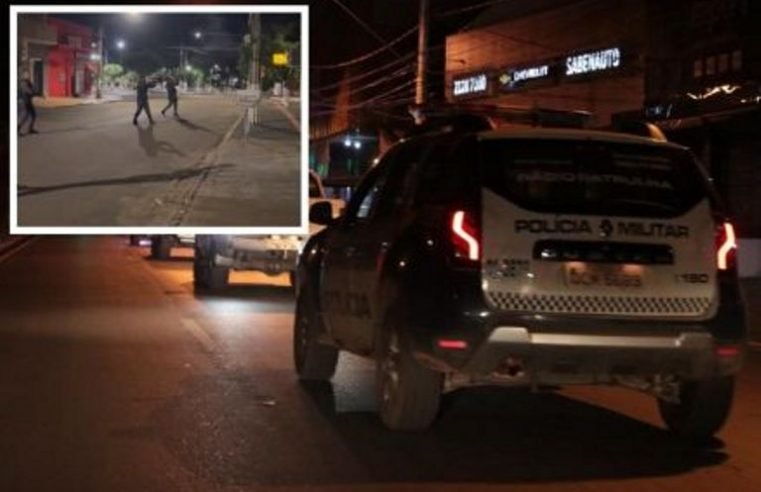 Polícia flagra trio em telhado de agência e impede furto em MT