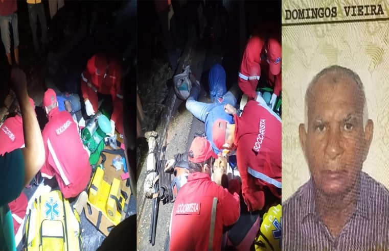 Idoso morre após bater moto em trator na MT-242 em Sorriso