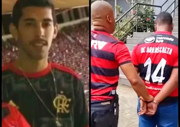 Foragido posta foto em jogo do Flamengo e é preso na saída de estádio