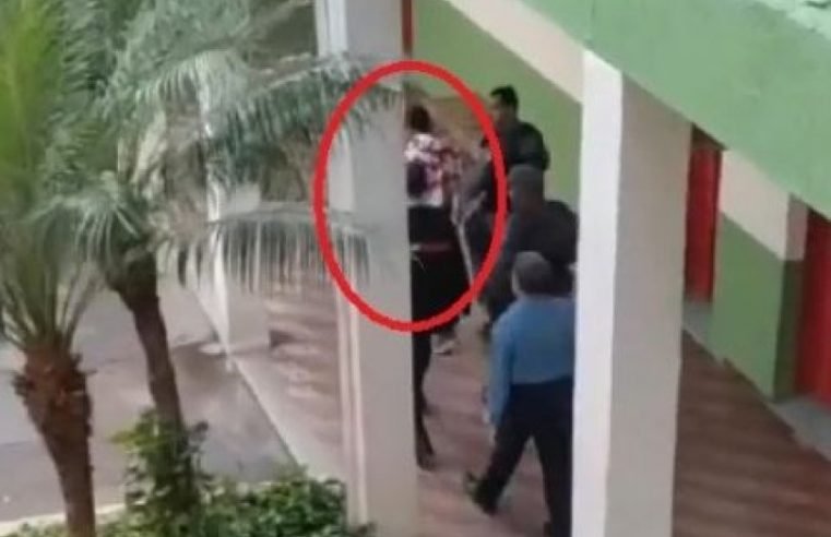 Aluno da IFMT pula na frente de caminhão após sair da aula