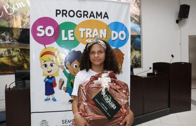 Aluna Maria Cristina  é a ganhadora do Programa Soletrando em Sorriso