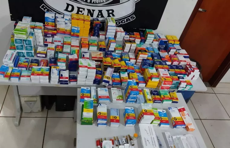 Casal é preso por manter farmácia clandestina e médicos são suspeitos de participarem de esquema em MS
