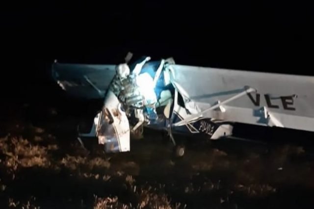 Avião cai em MT e 3 sobrevivem; piloto é suspeito de fazer manobras arriscadas