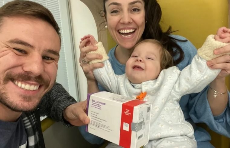 Criança catarinense consegue medicamento de R$ 11 milhões que a Justiça negou a bebê de Várzea Grande