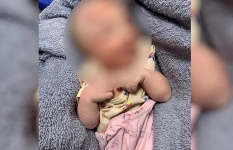 Mulher que “achou” bebê em saco de lixo é mãe da criança, diz polícia