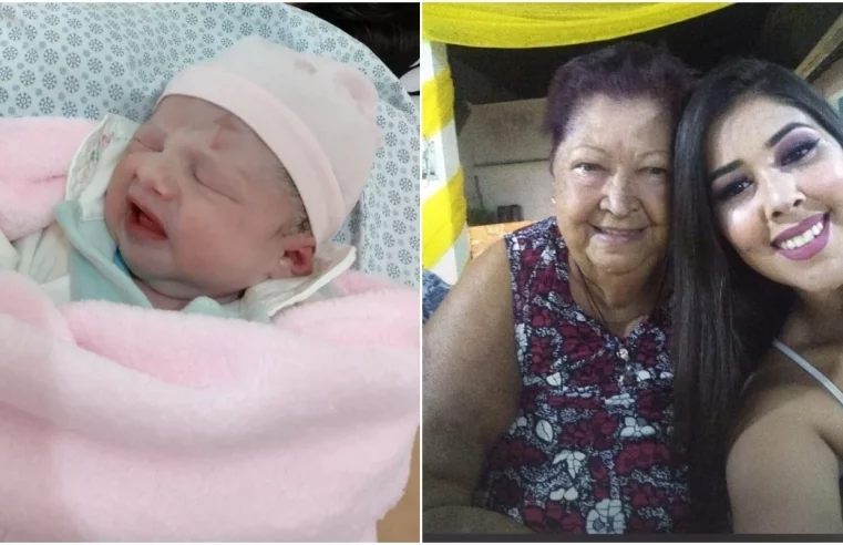 Bebê mineiro nasce com ‘sinal da cruz’ na testa após morte de bisavó que fazia gesto em netos