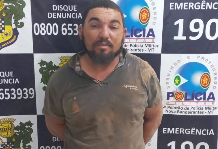 Mulher é morta a facadas pelo ex companheiro, suspeito preso em Nova Bandeirantes