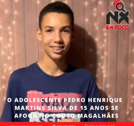 Menino de 15 anos morre afogado em pesqueiro de MT