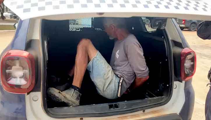 Condenado há mais de 43 anos pela justiça do estado de São Paulo é preso em Carlinda pela Polícia Militar