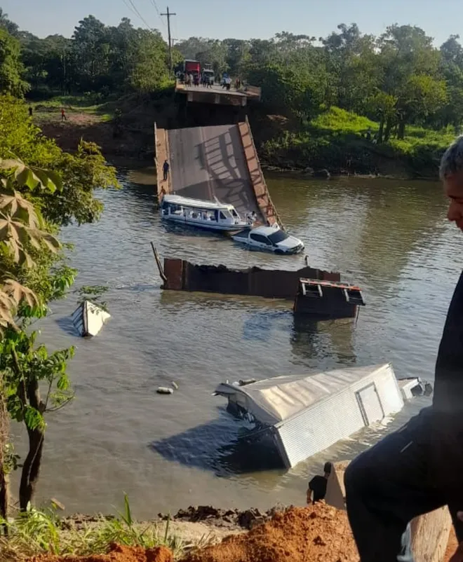 Três pessoas morrem após desabamento de ponte no Amazonas