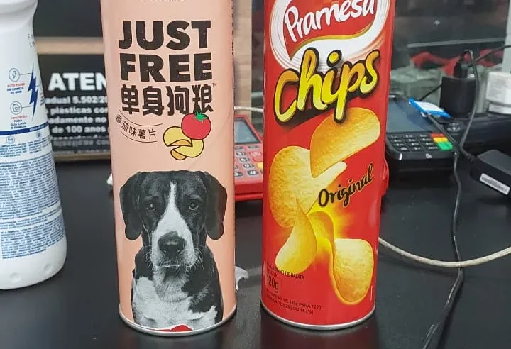 Gonçalense compra batata e descobre embalagem reutilizada de alimentos para cachorro