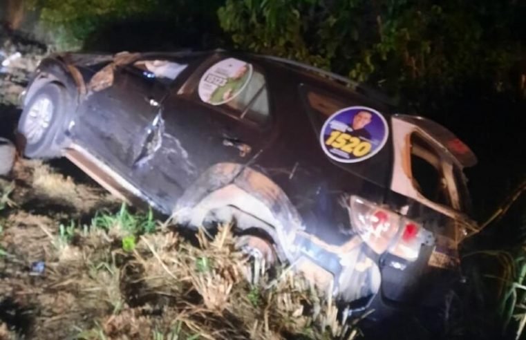 Candidato a deputado estadual e outras quatro pessoas sofrem acidente na BR-163 em MT