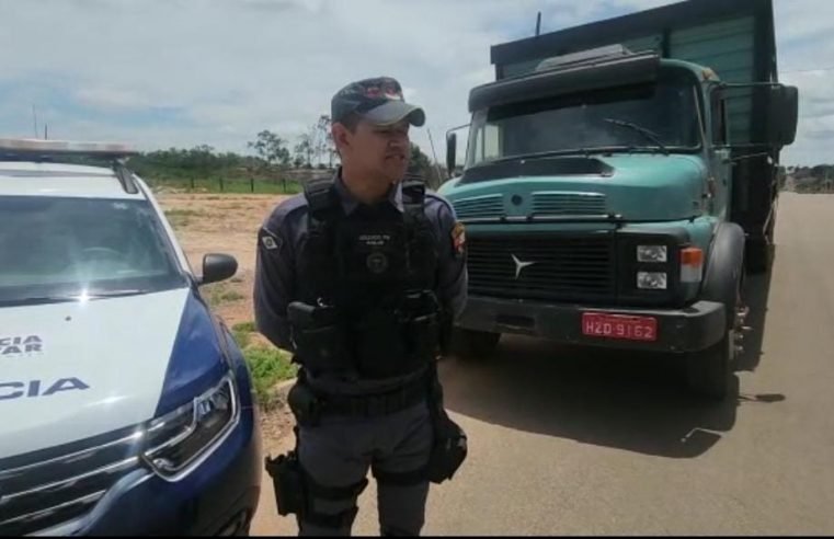 Caminhão boiadeiro furtado em Guarantã é localizado abandonado em Peixoto de Azevedo