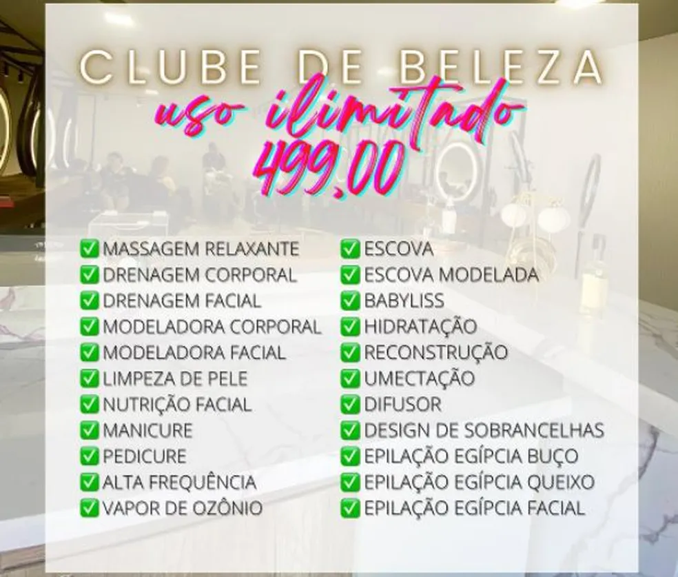 Mulher viraliza ao assinar ‘clube de beleza’ e frequentar salão todo dia: ‘devo estar dando prejuízo’