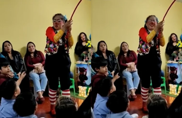 Criança revela durante festa infantil que o pai é infiel