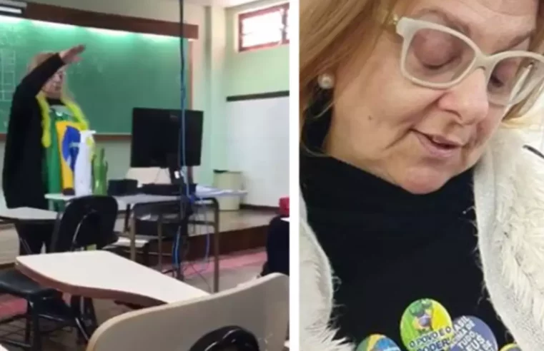 Colégio vai demitir professora suspeita de fazer saudação nazista em aula no Paraná