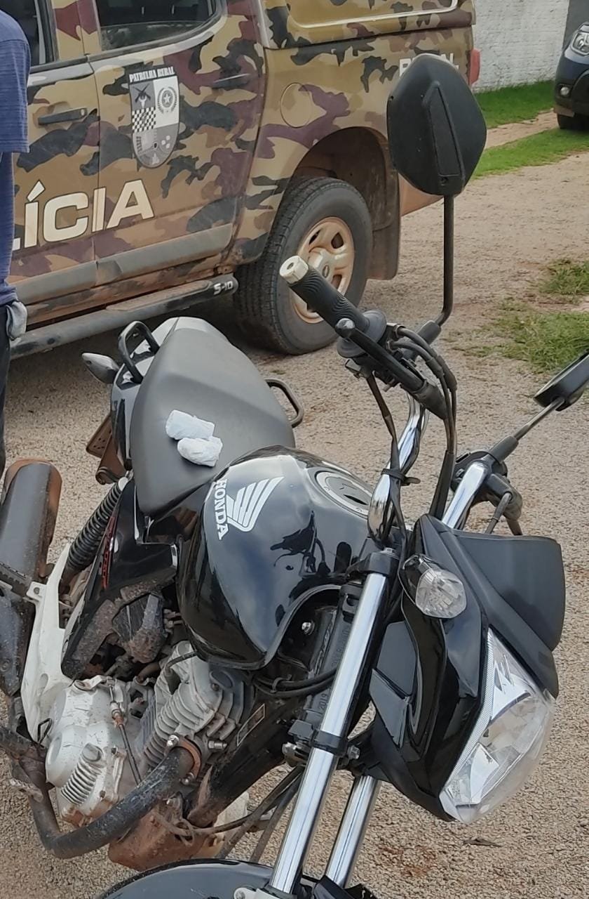 Menor é preso com drogas na MT-419 em Guarantã do Norte