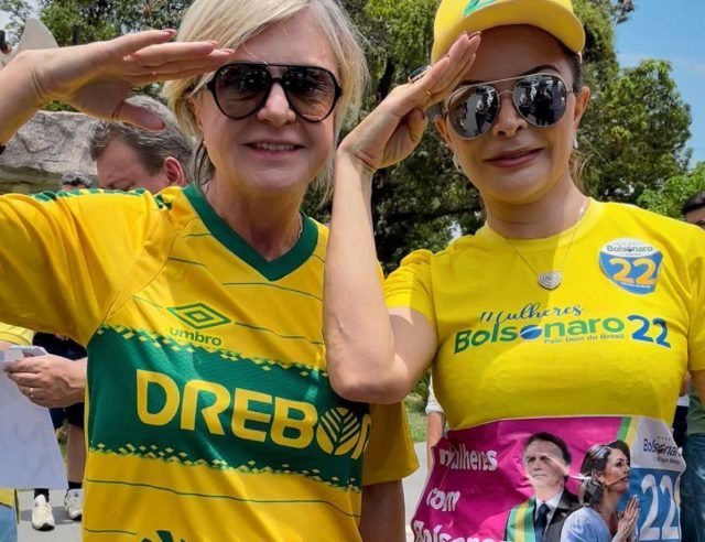 Virginia Mendes e Margareth Buzetti mobilizam movimento de mulheres pró-Bolsonaro