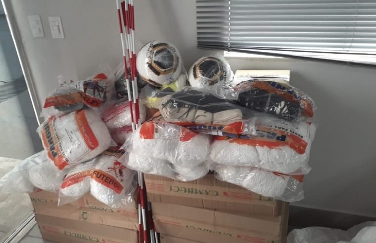 Instituto INCA entrega Kits Esportivos em Alta Floresta mais 17 municípios de Mato Grosso