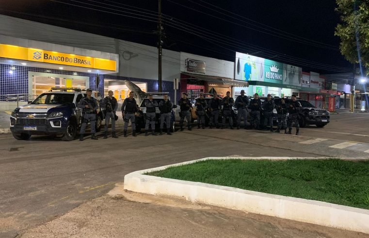 Polícia Militar frustra tentativa de furto em agência do Banco do Brasil em Nova Canaã do Norte