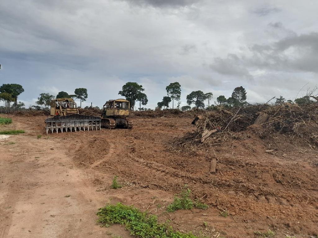 Operação conjunta apreende tratores usados para desmatamento ilegal no norte de MT, Matupá na lista