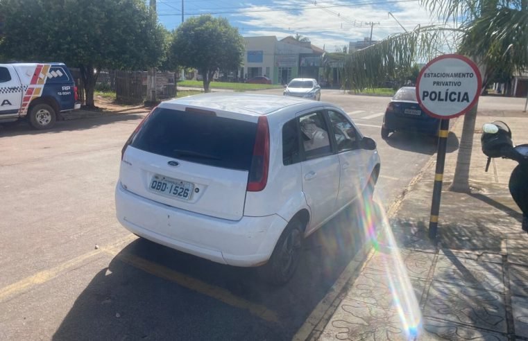 Policia Militar de Guarantã do Norte fez a prisão de homem por ter carro adulterado