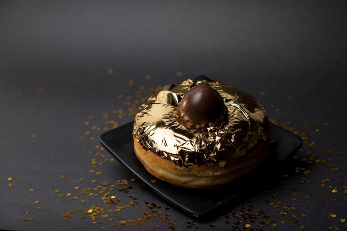 MT tem o primeiro donuts de ouro do Brasil; sob encomenda
