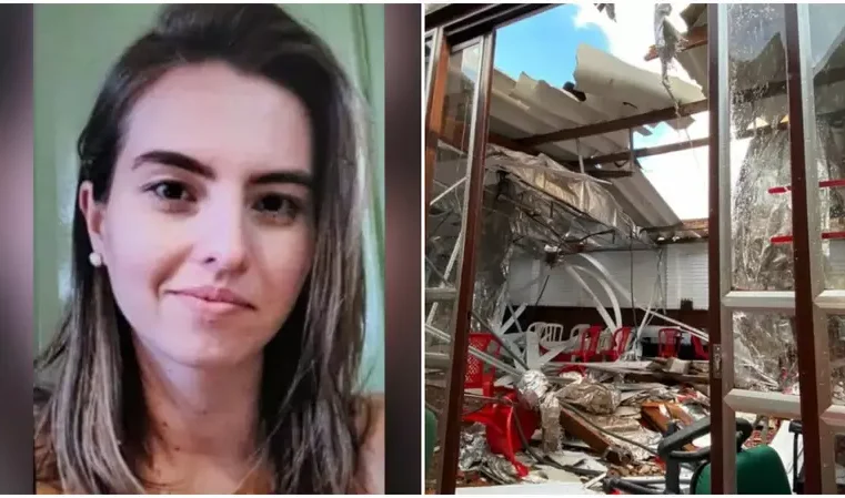 Mulher morre após parede de prédio em obras desabar em centro religioso