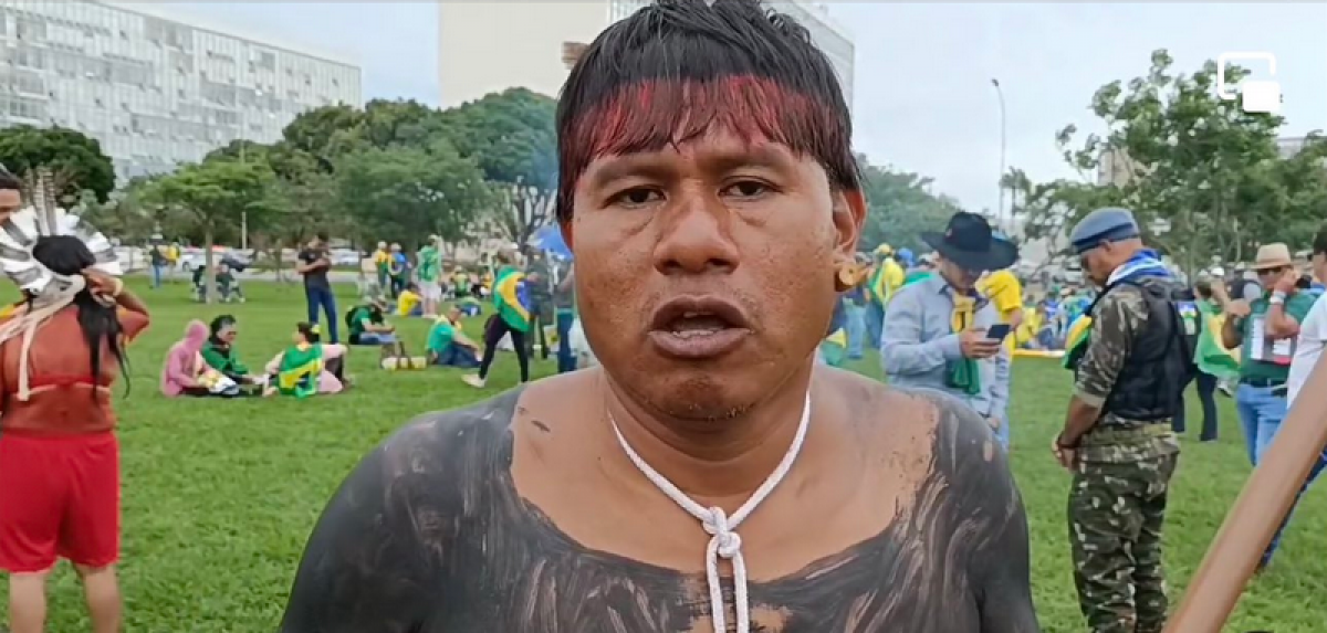 Em carta, cacique bolsonarista pede perdão a Lula e ministro por ataques